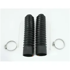 Telegabel Faltenbalg Schwarz 250mm 34-38mm 52-56mm für Honda, MT Mokick, KKR MG00025107
