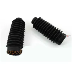 Gabelfaltenbalg Gummi 30/24mm 125mm Schwarz für Kreidler, Florett, Eiertank K 54/OM, 53 MG00025276