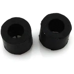 Federbein Gummi 19x10mm Schwarz 2 Stück für Kreidler Florett MG00025336