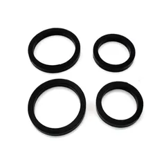 Gummibandfederung Satz Drilastic für Telegabel schwarz für DKW Hummel Super 102, 116, Victoria Vicky Standard Typ 117, Express T