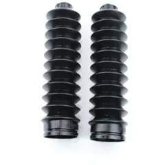 Telegabel Polisport Faltenbalg Satz Schwarz 28x46mm 215mm für Yamaha MG00026369