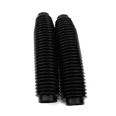 Bellows set telescopic fork Polisport black 41 x 55mm 340mm MG00026370