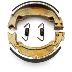 Bremsbeläge Lucas mit Federn für Yamaha DT 50 MX, M, 80 FS SE, FS1 50, DX, LB-2M RD LC I, II, RS 100, 100 DX MG00031120
