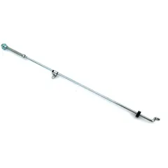Bremsgestänge Stahl 480mm mit Bremslichtfeder Halter für Hercules Prima M, Zündapp, Puch, Miele, DKW, KTM, Rixe, Sachs Mofa, Mop