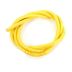 Ignition cable silicone 1 meter yellow 7mm for Zündapp, Kreidler, Hercules, Puch, KTM, DKW, moped, scooter, motorcycle MG0004122