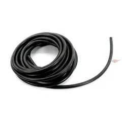 Ignition cable silicone 5 meter 5mm black for moped, scooter, motorcycle MG00041321