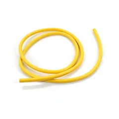 Zündkabel 1m Silikon Gelb D=7mm für Zündapp, Kreidler, Hercules, Puch, KTM, DKW, Mofa, Moped, Roller, Motorrad MG00041324