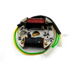 Base plate ignition 90mm with primary current and light coil for Hercules, Zündapp, Kreidler, Puch, moped, moped, mokick MG00041