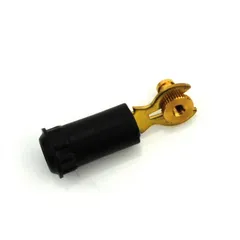Spark plug cap Goebel brass black 7mm for Zündapp, Kreidler, Hercules, Puch, Miele, DKW, Rixe, Göricke, Göbel, Sachs, NSU, Victo