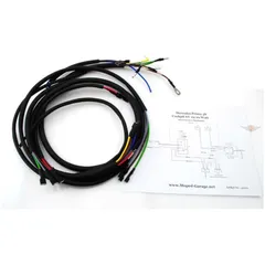Kabelbaum Goebel 6 Volt 19/10 Watt Schwarz für Hercules, Prima 5S MG00042162