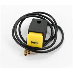 Horn button ELEC plastic yellow for Piaggio Vespa Ciao, Citta MG00054125