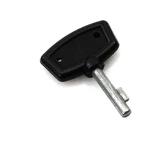 Ignition key metal black for Hercules Prima, GT, GX, Kreidler Florett MG00054165
