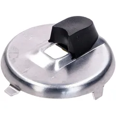Ignition lock cover aluminum silver for Simson, Duo 4/1, 4/2, KR 51/1, 51/2, SR4-2, SR4-3, SR4-4 MG00054167