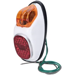 Rücklicht weiß für MCB, Miele, DKW, NSU, Puch, Moped der 50er, 60er Jahre MG00055147