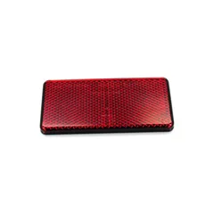 Reflektor Hella 90x45x6,5mm viereckig, selbstklebend rot MG00055194