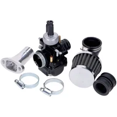 Vergaser Tuning Satz 19mm mit Ansaugstutzen 20mm, Sport Luftfilter für Zündapp MG00061105