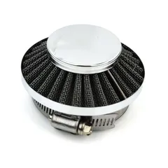 Air filter 60mm 87mm 46mm chrome for Hercules, Zündapp, Kreidler, Puch, KTM, DKW, Piaggio, Garelli MG00061155