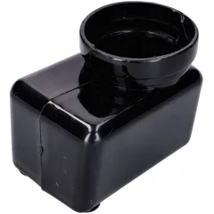Plastic silencer 55mm black for moped, moped, mokick MG00061354