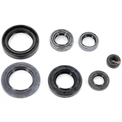Simmering Satz 7-teilig Schwarz für Yamaha, DT 50 MX, RD 50, TW, TY MG00063168