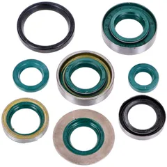 Simmering-Set 7-teilig Gummi/Metall Schwarz für Hercules, KTM, Miele, DKW, Göricke, Gritzner MG00063171