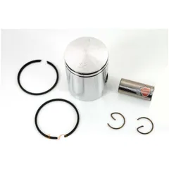 Kolben Satz Aluminium 38mm mit Kolbenringen und 14mm Kolbenbolzen für Sachs 50 S 501, Hercules K 50, KX, GT, GX, Supra, DKW, KTM