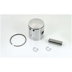 Kolben Satz Aluminium 44,96mm mit Bolzen 12mm und Kolbenring für Zündapp, KS 50, CS, CX, Hai, GTS, C 50 Sport, ZD, ZL, ZS MG0006