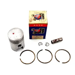 Kolben, Kolbenbolzen 10mm 38,86mm 57mm für Jawa 50 Moped, Mokick MG00064653