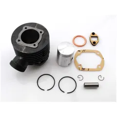 Zylinderkit 50ccm 32mm Krümmer 12mm Kolbenbolzen 86mm Außendurchmesser 85mm Höhe 38mm Bohrung für Sachs 50/AL S, 50/2 KS, DK, 50