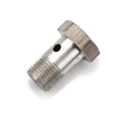 Schraube für Bing Stahl Benzinanschluss für Zündapp Automatic, Mofa, Moped, Typ 442, GTS 50, C 50 Sport, Puch Maxi, M Racing, X
