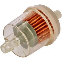 Fuel filter plastic 6mm transparent for Zündapp CS, CX, Hai, M 50, Bergsteiger, GTS, C, KS, Star, Hercules Prima, M, Optima, K U