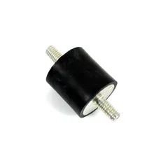 Haltegummi MOGA M6 x 10mm Gummi 20mm Schwarz für Hercules K 50 Ultra II LC, Ultra, Sprint, SE, RE, SL, RL, Supra 4 GP, KX 5, 80
