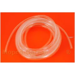 Petrol hose transparent 5 meter 6 x 8mm for Zündapp GTS, KS, C, CS, CX, Hai, ZD, Bergsteiger, R, Combinette, Kreidler Florett RS