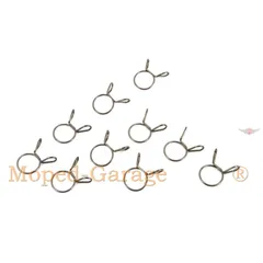 Clamp fuel hose 10mm 10-pack for moped, moped, mokick, scooter MG00071240