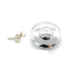 Tankdeckel abschließbar 60mm Chrom für Puch M 50, MZ, MS, Dakota Zündapp, BMW, DKW, JAWA, Laverda, Kawasaki MG00071274