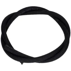 Hose fabric gasoline 4mm x 9.5mm 1m black for Hercules, KTM, Rixe, Sachs, Zündapp, Kreidler, Puch, Simson moped, moped, mokick M