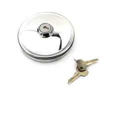Tankdeckel abschließbar 60mm Chrom für Puch M 50, MZ, MS, Dakota Zündapp, BMW, DKW, JAWA, Laverda, Kawasaki, MZ ES, ETS, TS, ETZ