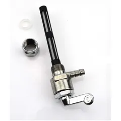 Fuel tap metal black/silver for Piaggio Bravo MG00071472