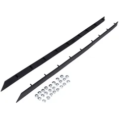 Zierleiste Kunststoff schwarz mit Halteclips für Kreidler Florett RS, RMC, RMC-S MG00072108