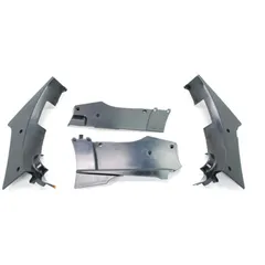 Rahmenverkleidung Kunststoff Schwarz 4 Stück für Zündapp GTS 50, C 50 Sport, KS Typ 529, 80 530 MG00073251