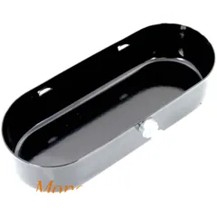 Werkzeugfach Schwarz Metall Oval für Velo Solex, 3800 MG00073271