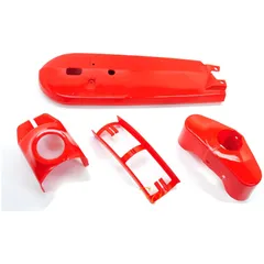 Verkleidungssatz Kunststoff Rot 4-teilig für Kreidler Florett RS, RM, GT MG00073305