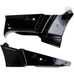 Rahmenabdeckung Satz schwarz 2-teilig für Zündapp C 50 Sport, GTS 50, KS50, KS100 Typ 517, 518 MG00073423
