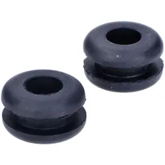 Seitendeckel Drilastic Haltegummi 2-teilig Schwarz für Hercules, Supra Enduro MG00073461