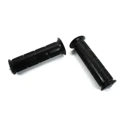 Grip rubber set black 130mm 22/24mm 32mm for moped, moped, mokick MG00077129