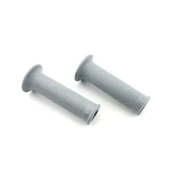 Grip rubber set gray 120mm 20/26mm for Simson KR51/1, KR51/2, SR4-2, SR4-3, SR4-4, MZ ES, ES175, ES175/2, ES250, ES250/2 MG00077