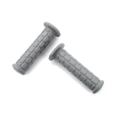 Handle set LUSITO gray 22/24mm 130mm for Zündapp GTS, KS, C 50 Sport, CS, CX, Kreidler Florett, Hercules K, MK, KX, Puch, Miele,