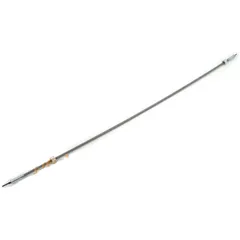 Tachowelle Grau M10 1,6mm 630mm für Miele K 52, Batavus Mofa Pronto 25/40, Neckermann Katja, Bonanza, 25, 25 L, 40, 40 SL, Garel