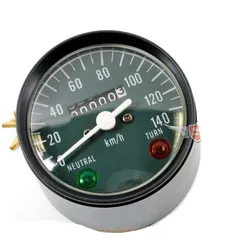 Speedometer Yamaha diameter display approx. 75mm outer diameter 82/90mm thread M12 square 3mm for FS, Suzuki K 50 MG00081234
