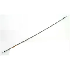 Tachowelle Graue 600 mm Gewinde M10 Vierkant 2mm für Mofa MG00081265