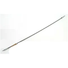 Tachowelle, graue 710 mm Gewinde M10 Vierkant 2mm grau für Bergsteiger M 25 Typ 434-02 L1, 50 434-01 L0 MG00081268